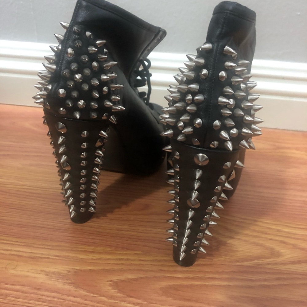 Dolls Kill Vegan Studded Heels